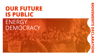Declaración de Energía Democrática