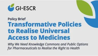 Transformative Policies to Realise Universal Access to Medicines